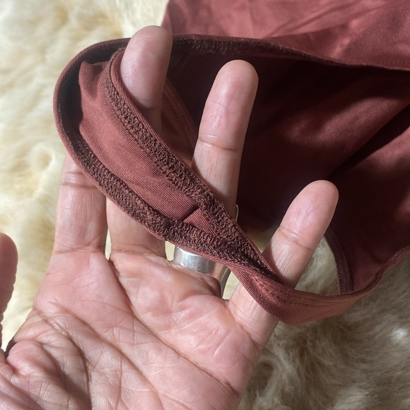 October’s Very Own OVO Tank Bodysuit small brurgundy good condition Drake - Picture 5 of 7